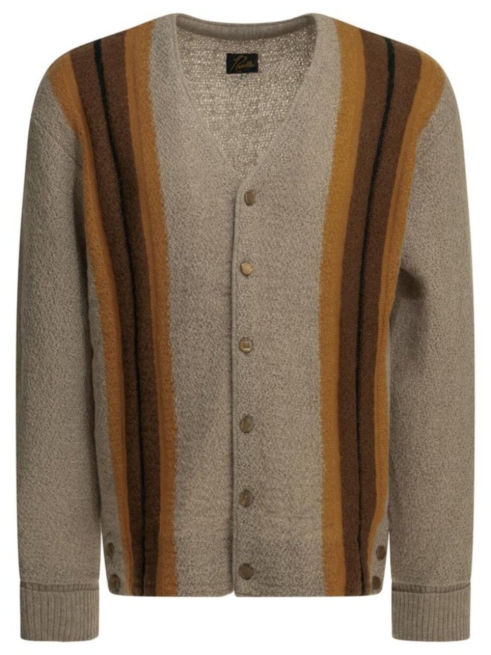 Needles Striped Cardigan Tag Size L Men